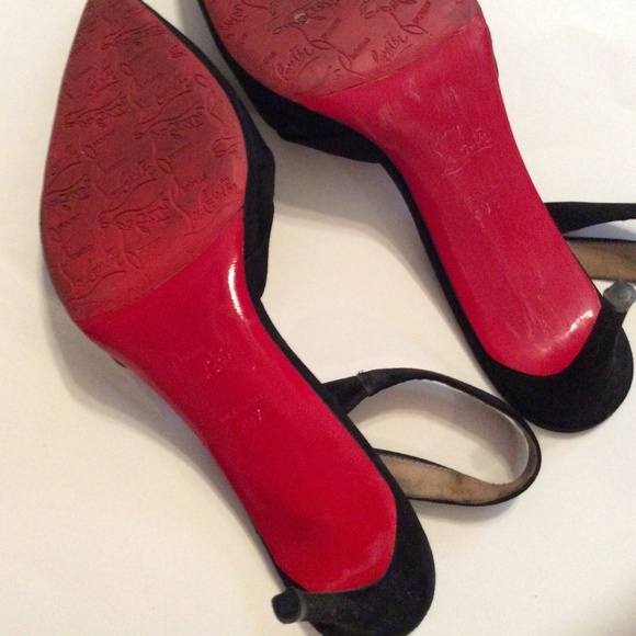 Christian Louboutin Sling Back Shoes - Picture 9 of 12